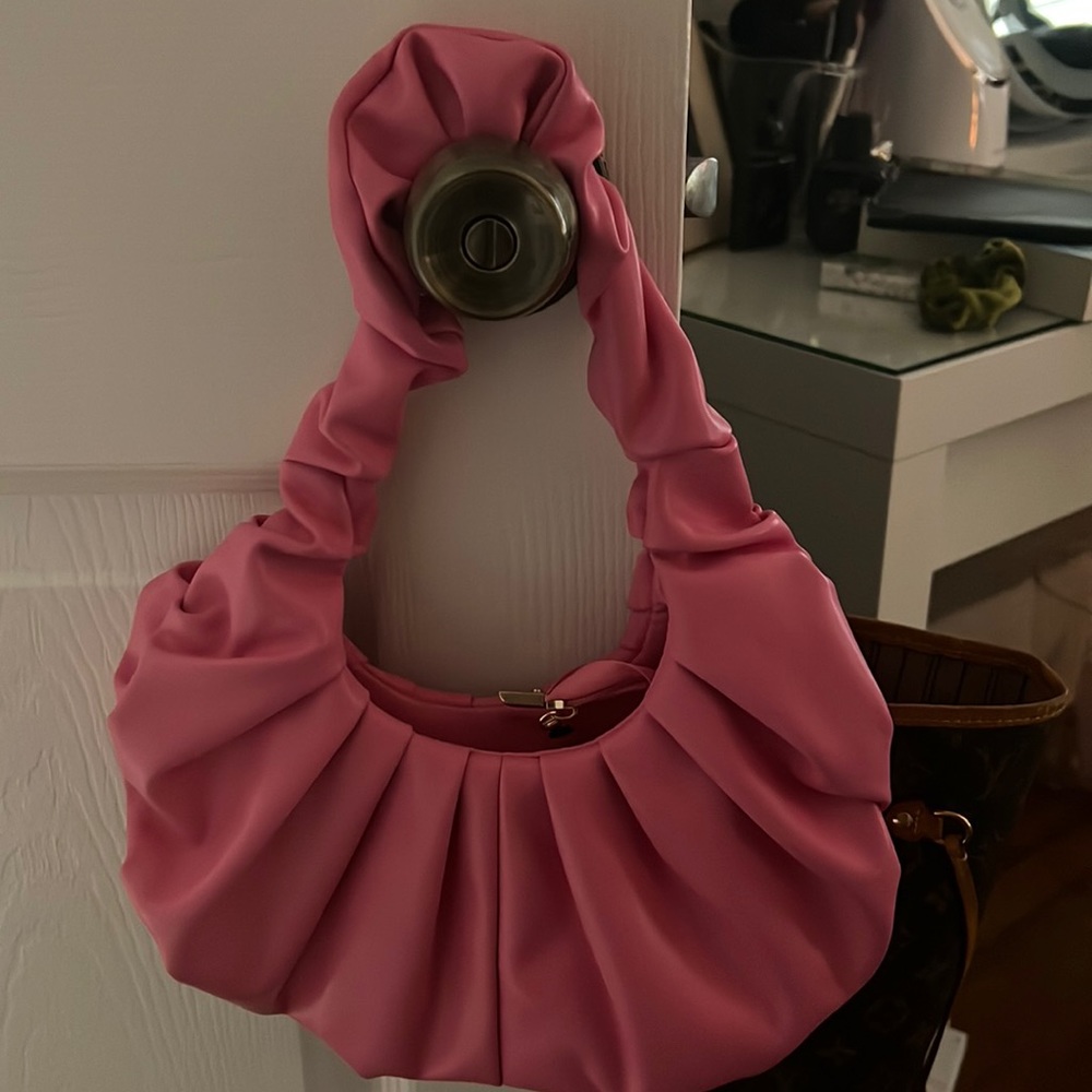 pink bag worn once